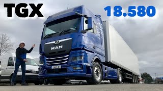 New MAN TGX 18580 Full Tour amp Test Drive [upl. by Fennie]