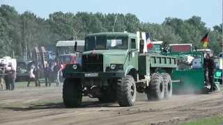 KrAZ255 beim Trecker Treck Kölzin [upl. by Nosnah]