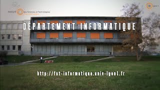 Master informatique à luniversité Lyon 1 [upl. by Sholley]