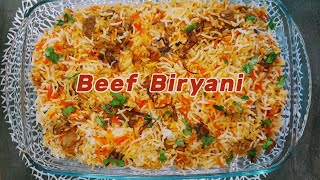 Beef Biryani Recipe  Perfectly Spiced and Flavorful [upl. by Leclair]