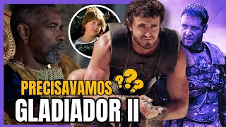 GLADIADOR II Review  Ridley Scott conseguiu se superar Vale a pena assistir esse épico [upl. by Odlanier]