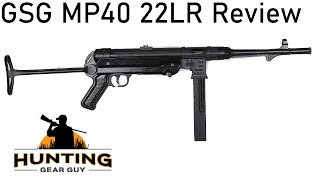 GSG MP40 22LR Review [upl. by Ekim]