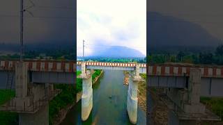 Lugu Pahad Beautiful View From Train travel laiyobasti [upl. by Kelby]