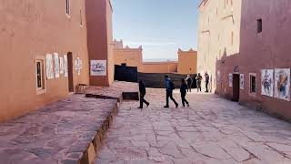 🇲🇦 Ouarzazate Taourirt Kasbah  Morocco Walking Tour 4K [upl. by Ashla]