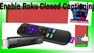 ROKU How to Enable  Disable Closed Captioning [upl. by Emelyne]