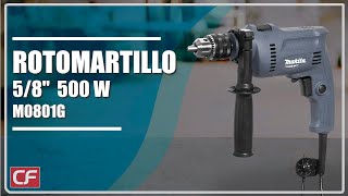 Rotomartillo 58quot 500 Watts Makita M0801G [upl. by Ahsinehs]