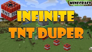 Easiest 116 TNT Duper in Minecraft Tutorial [upl. by Alidia]