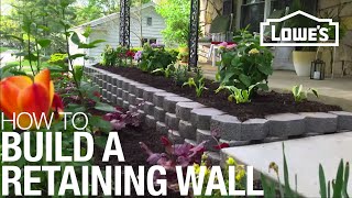 How To Build a Retaining Wall [upl. by Nagle]