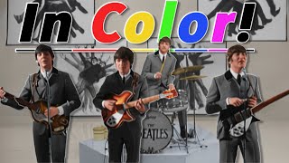 The Beatles  I Should Have Known Better live COLORIZED [upl. by Atteyram112]