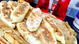 مطبخ ام وليد  خبيزات المقلة محشيين من النوع الرفيع في البنة😋😋😍 ، عجينة سهلة بلا عجن و لا تخمار👍 [upl. by Tahmosh]