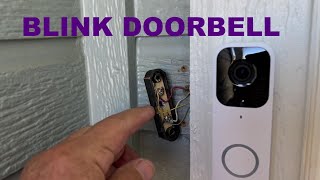 Blink Doorbell Install Wired [upl. by Melliw295]