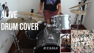 Warbly Jets  Alive Drum Cover [upl. by Osber]