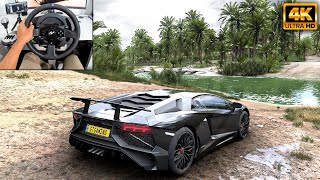 Lamborghini Aventador Superveloce V12  Forza Horizon 5  Thrustmaster T300RS gameplay [upl. by Annairdna955]