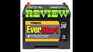 Review of Everstart Maxx Batteries [upl. by Nathalie]