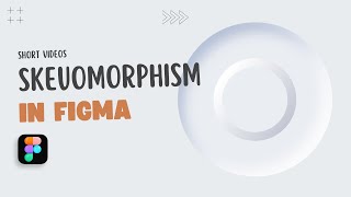 Designing a Skeuomorphic Button with Figma in 3 Minutes [upl. by Naruq]