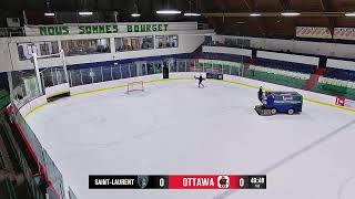 Hockey Bourget Invitational  Ottawa Jr 67s VS Cégep de SaintLaurent  20241220 [upl. by Gusty]