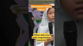 muti talentar pilihan abah anza berbahasa ingris viral pengajian terbaru2024 [upl. by Cowie236]