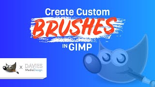 ALL 4 Methods for Creating Custom Brushes in GIMP  ALL Brush Types Explained [upl. by Hametaf]