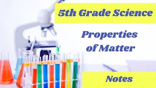 Classifying Properties of Matter  5th grade science online lesson [upl. by Domph790]