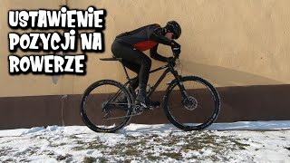 Jak ustawić optymalną POZYCJĘ na ROWERZE Bikefitting w domu [upl. by Fenton]