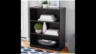 Mainstays 3Shelf Bookcase Guided Assembly [upl. by Arual263]