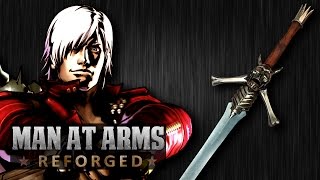 Dantes Rebellion Sword Devil May Cry  MAN AT ARMS REFORGED [upl. by Ahse882]