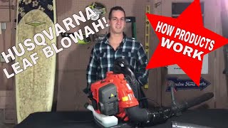 Husqvarna 150BT Leaf Blower Product Review [upl. by Eenobe891]