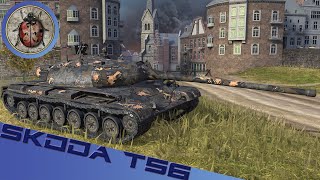 World of Tanks Blitz  Skoda T56 [upl. by Crispen289]