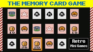 The Memory Card Game  Super Mario Bros 3 NES  Retro Mini Games [upl. by Elleval732]