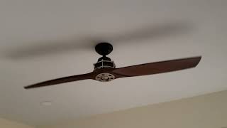 Kichler propeller ceiling fan 2 and 3 of 3 [upl. by Lorinda]