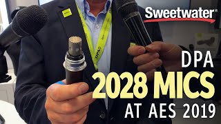 Sweetwater at AES 2019 — DPA 2028 Microphones [upl. by Lilyan995]