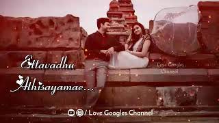 💕Poovukul Olinthirukum💕 Love song  Whatsapp Status  by Love Googles Channel [upl. by Trilby]