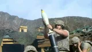 US Army Soldiers Provide Mortar Support In Afghanistan [upl. by Noremac]