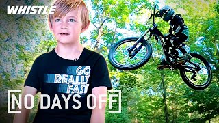 8YearOld MINDBLOWING Mountain Biker Phenom 🤯 [upl. by Olly]