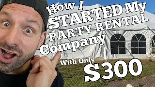 How To Start A Party Rental Company  My Event Rental Business Plan [upl. by Birmingham107]