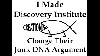 I Made Discovery Institute Change Their Junk DNA Argument [upl. by Samtsirhc873]