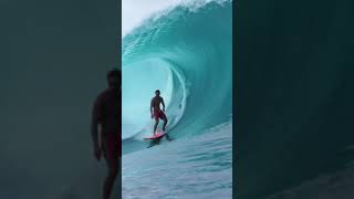 KoaRothman Teahupoo Last Week Super Clean Surfing Short [upl. by Annoyek]