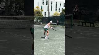 Thanasi Kokkinakis  Zizou Bergs practice point at Sarasota Open tennis atp practice [upl. by Godding]