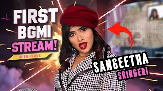 🔥 IRISS PLAYZ Alias Sangeetha Sringeri BGMI 🎮  🚀 Dont Miss Out BGMI Live [upl. by Charisse240]