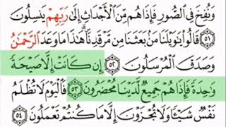 Surah Yassin Full with Arabic Text by Al Sheikh Saad Al Ghamidi [upl. by Verney]