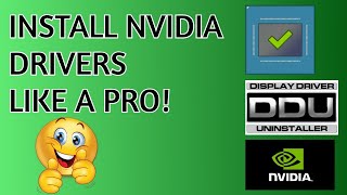 INSTALL NVIDIA DRIVERS LIKE A PRO [upl. by Ellehcem]