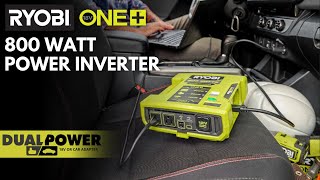 RYOBI 18V ONE 800W Power Inverter [upl. by Garett]