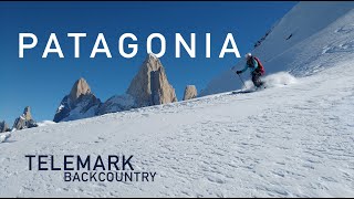 Telemark skiing backcountry Patagonia 2018 [upl. by Myrt]