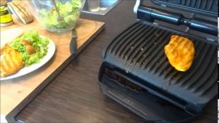 Tutorial Grillen mit dem Tefal OptiGrill  Das perfekte Panini und das saftigste Putensteak [upl. by Econah484]