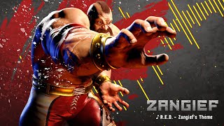 Street Fighter 6 Zangiefs Theme  RED [upl. by Ecyar295]