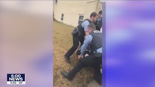 Activists call for firing of officers after video of alleged punch  FOX 9 KMSP [upl. by Weitman]