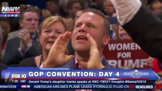 FULL SPEECH Trump Speaks at 2016 Republican National Convention Accepts GOP Nomination  FNN [upl. by Rosario]