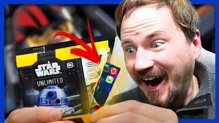 SHOWCASE and BOX GIVEAWAY  Jump to Lightspeed Press Box Unboxing Star Wars Unlimited [upl. by Atinihs]