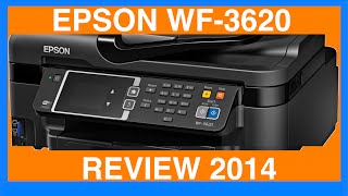 EPSON WF3620 PRINTER OFFICIAL REVIEW 2014 [upl. by Theda]