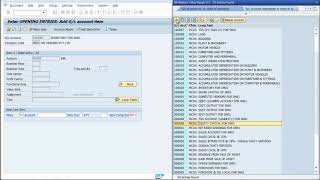 Opening Entries in SAP FICO [upl. by Bred986]